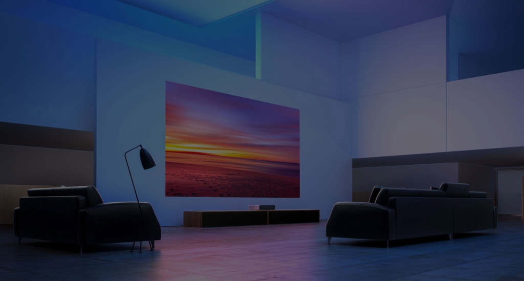 تلویزیون پروژکتور 150 اینچ لیزری هوشمند LED 3D شیائومی مدل Mi Home