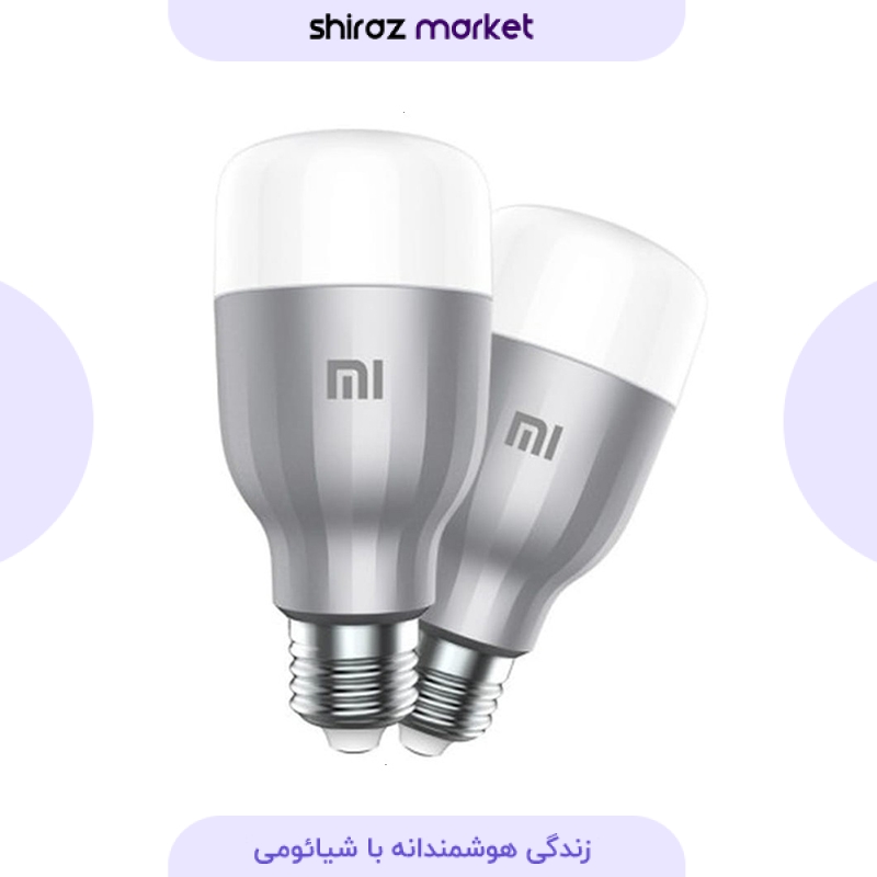 محصول شیائومی - xiaomi لامپ هوشمند شیائومی Mi Smart LED مدل MJDP02YL بسته دوعددی
