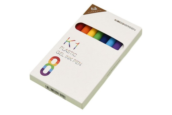 خودکار ژله ای مشکی با طراحی رنگین کمانی شیائومی Kaco مدل K1