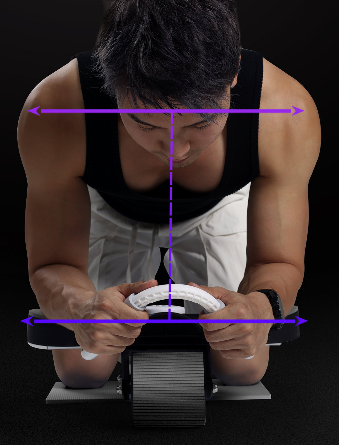 چرخ تمرین شکم هوشمند شیائومی MobiFitness مدل MMH0083B