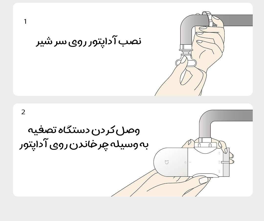 سرشیر تصفیه آب شیائومی Mijia 2 مدل MJLTJSQDB01