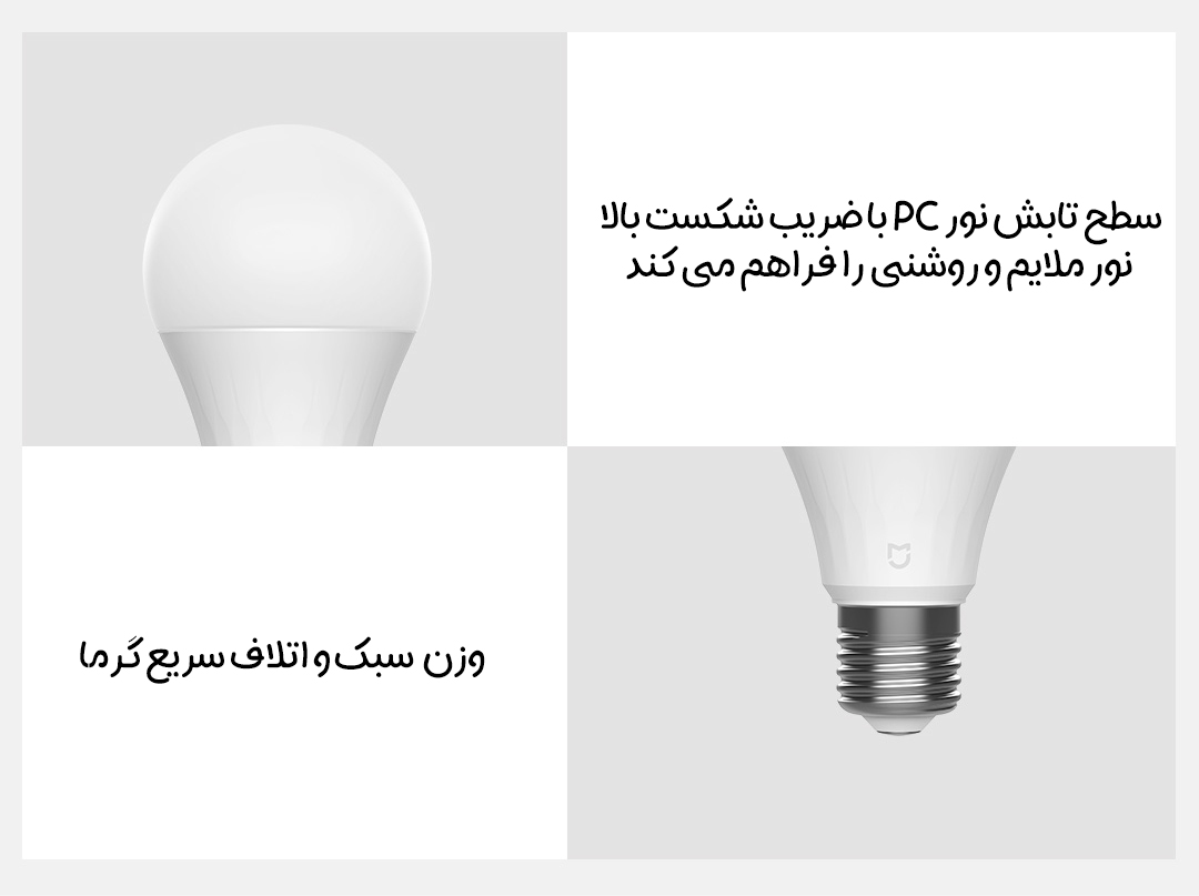 لامپ 4.5وات LED هوشمند شیائومی Mijia مدل MJDP003