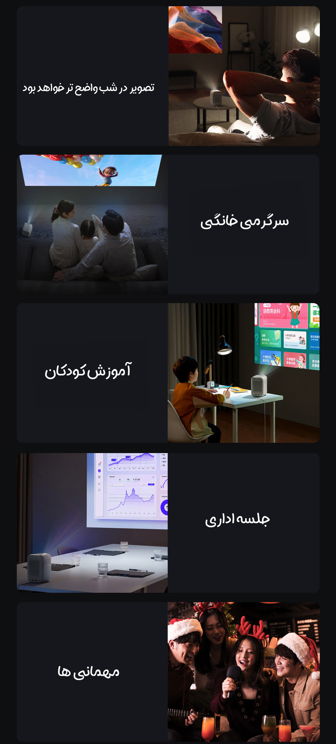 پروژکتور هوشمند شیائومی Redmi مدل RMTYY01YS