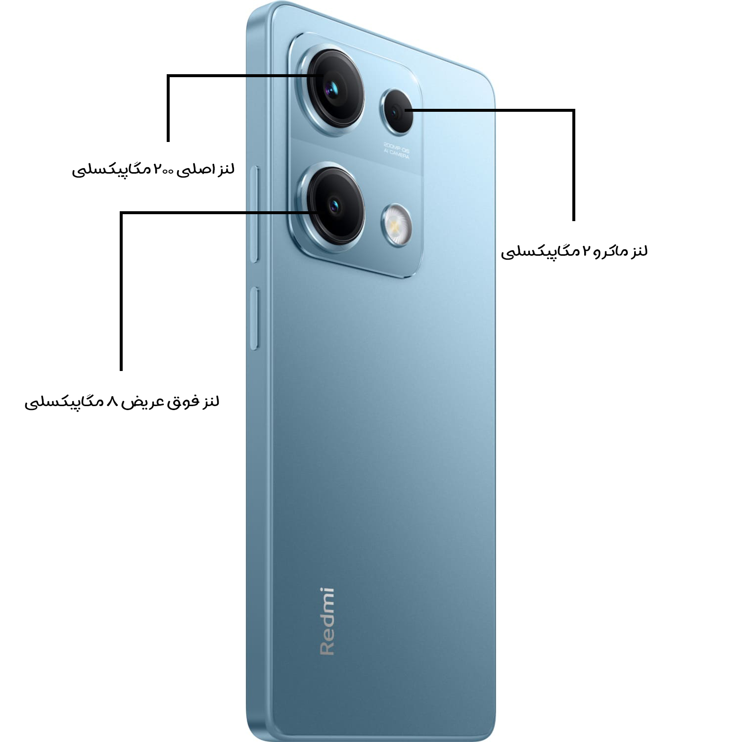 گوشی هوشمند شیائومی Redmi Note 14S 4G ظرفیت 256 گیگابایت و رم 8 گیگابایت