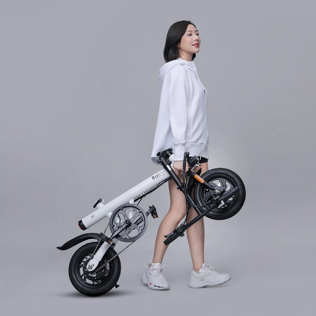 دوچرخه برقی تاشو شیائومی Baicycle مدل S1