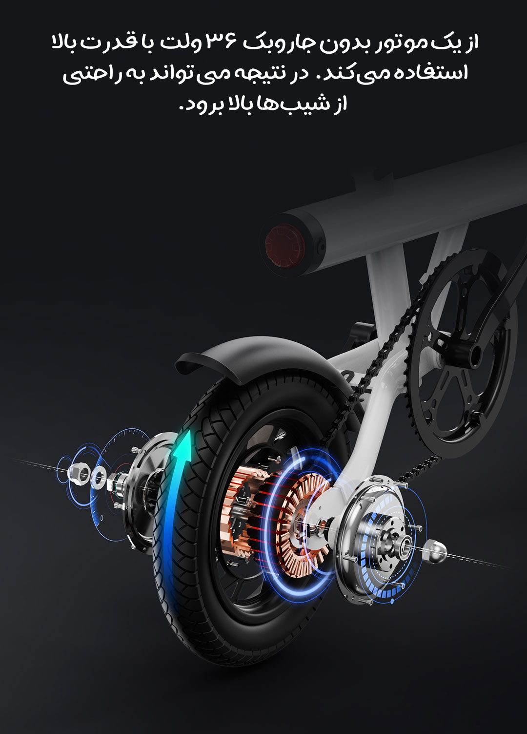 دوچرخه برقی تاشو شیائومی Baicycle مدل S1