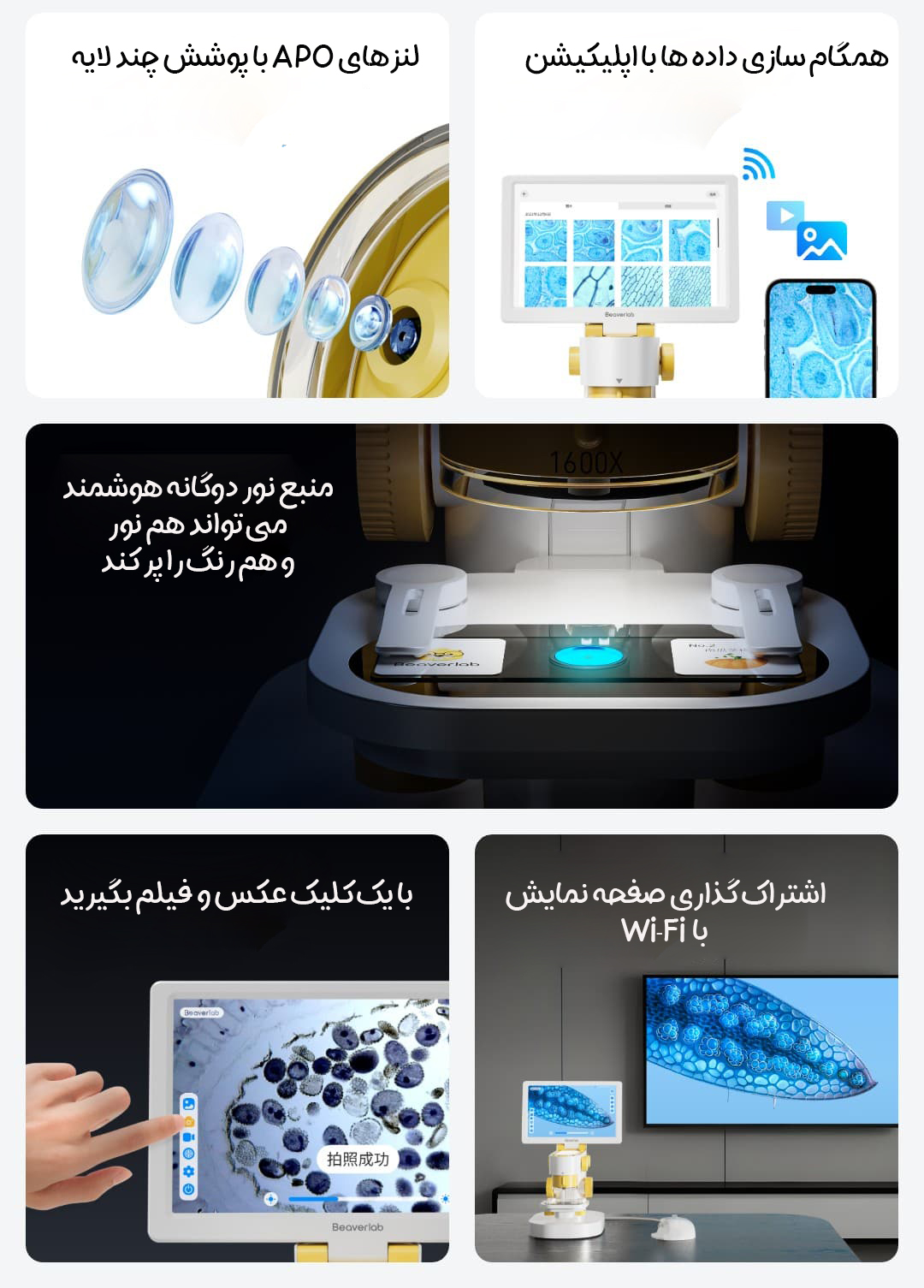 میکروسکوپ هوشمند شیائومی Dangdang li مدل MX pro