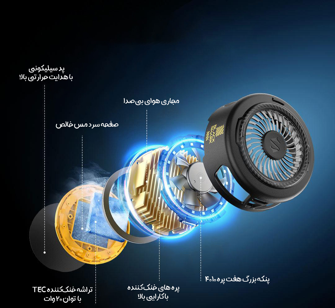 خنک‌ کننده گوشی شیائومی MI مدل BR50