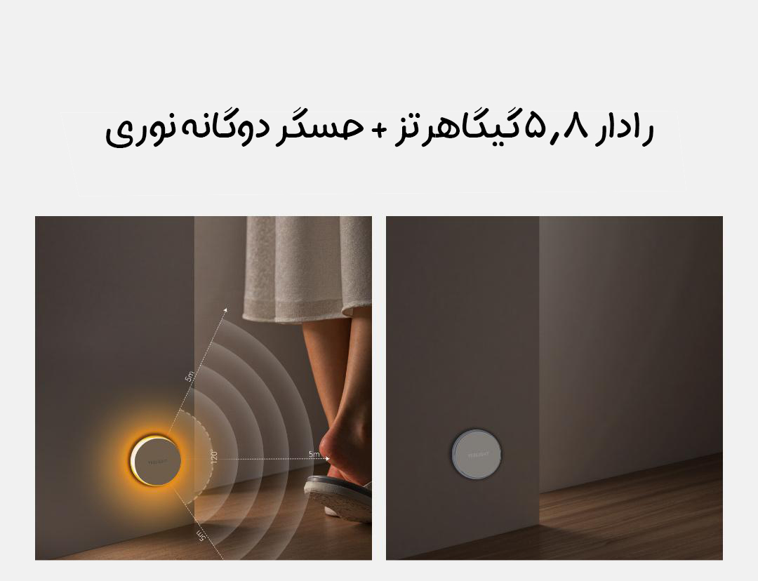 چراغ خواب هوشمند و سنسور حرکتی شیائومی Yeelight مدل YLYYD-0027