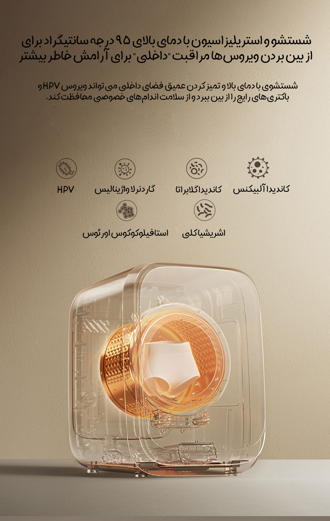 مینی واش هوشمند شیائومی Mijia مدل XHQG012MJ403