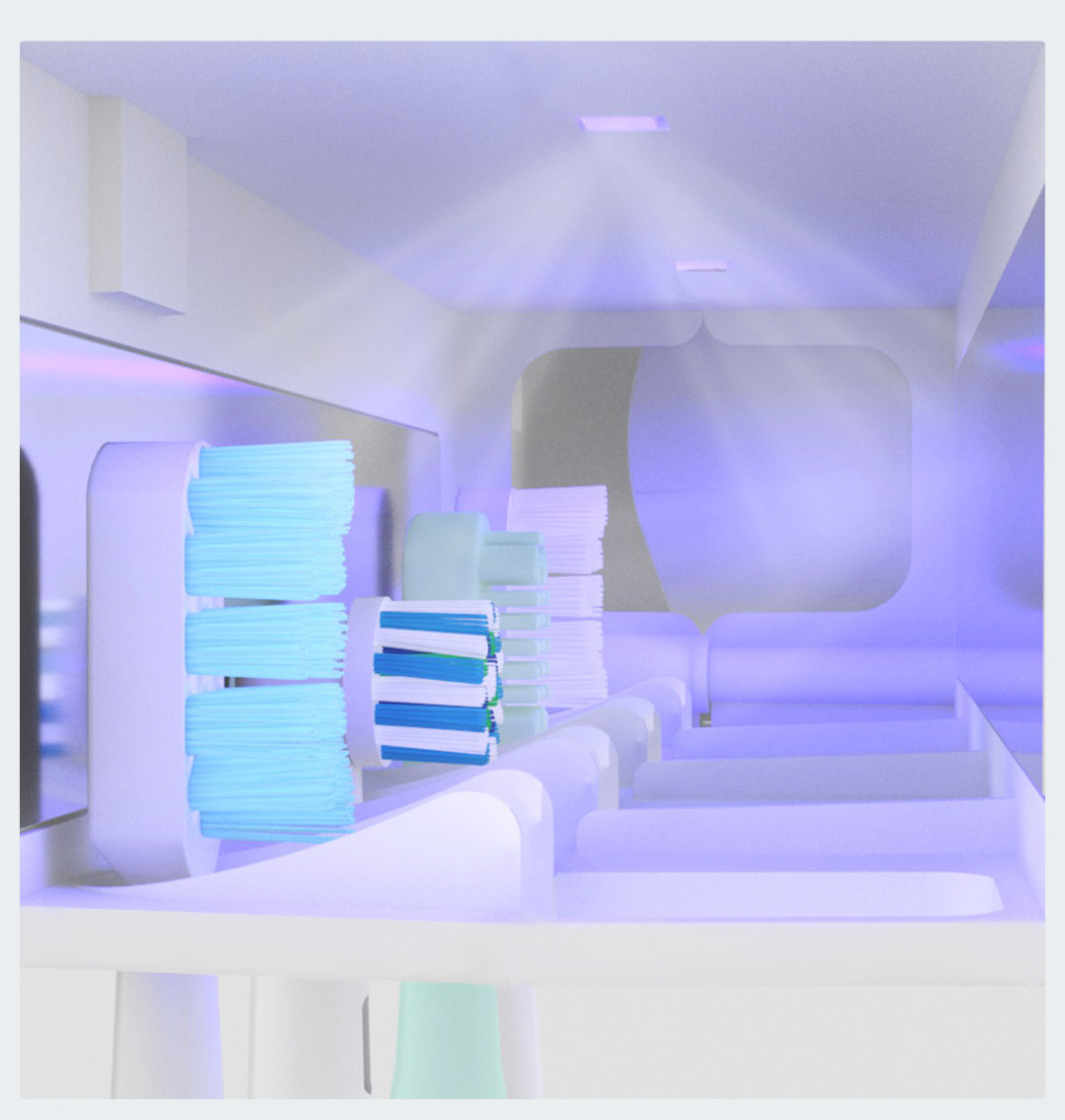 جا مسواکی و ضدعفونی کننده مسواک هوشمند شیائومی Dr.Jing مدل MKKJ01