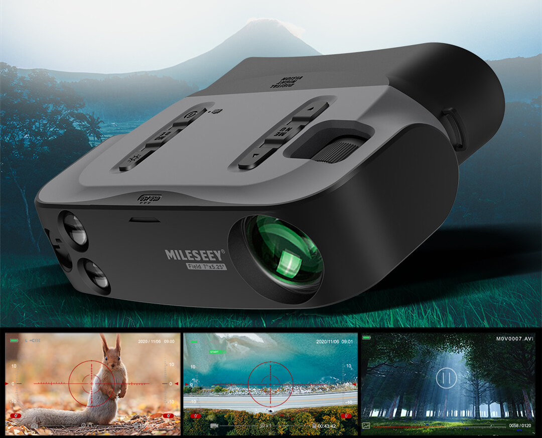 دوربین دید در شب دوچشمی شیائومی MILESEEY مدل BNV20 دوربین دید در شب دوچشمی شیائومی MILESEEY مدل BNV20