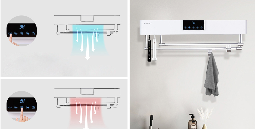 خشک کن و استریل کننده حوله شیائومی Youpin مدل HD-MJHGJ01