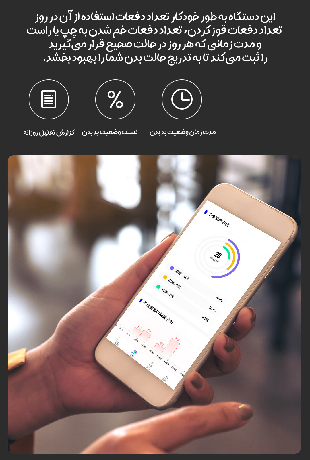دستگاه یادآور اصلاح کننده قوز کمر کودکان شیائومی HiPee مدل P1 دستگاه یادآور اصلاح کننده قوز کمر کودکان شیائومی HiPee مدل P1