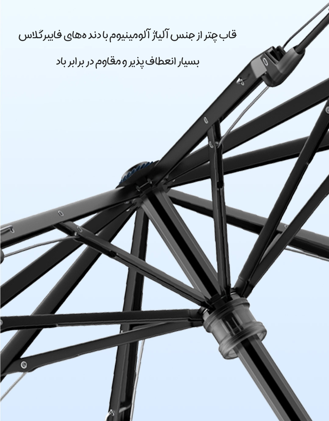 چتر سه لايه شیائومی RISETIME مدل RUMI3111001