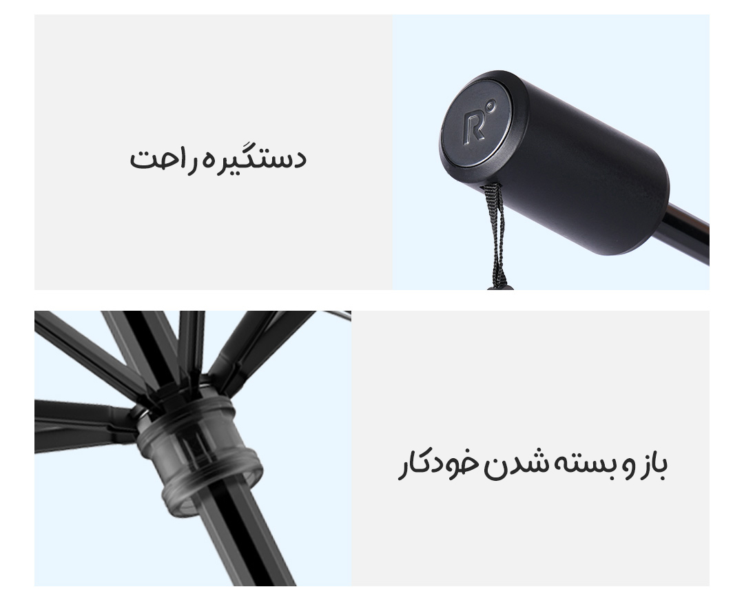 چتر سه لايه شیائومی RISETIME مدل RUMI3111001