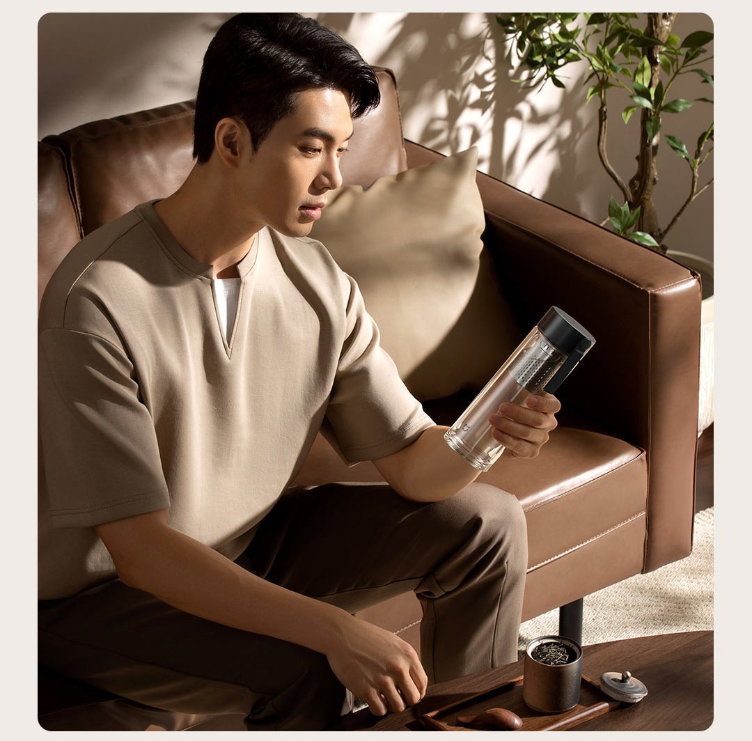 فلاسک شیشه ای دو جداره شیائومی Mijia مدل MJBLB01PL