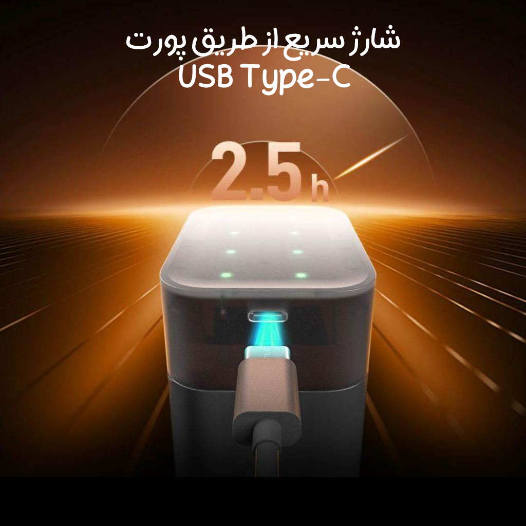 ست شارژر و باتری قلمی و نیم قلمی قابل شارژ شیائومی IDMIX مدل 2A08Pro