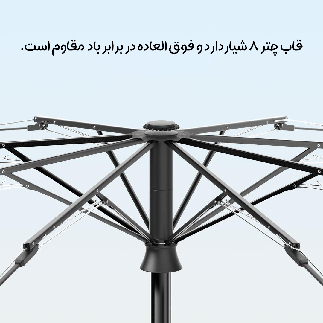 چتر اتوماتيک 5 لایه شیائومی RISETIME مدل RU3011102