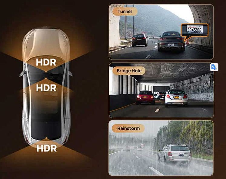 دوربین خودرو شیائومی 70mai مدلT800