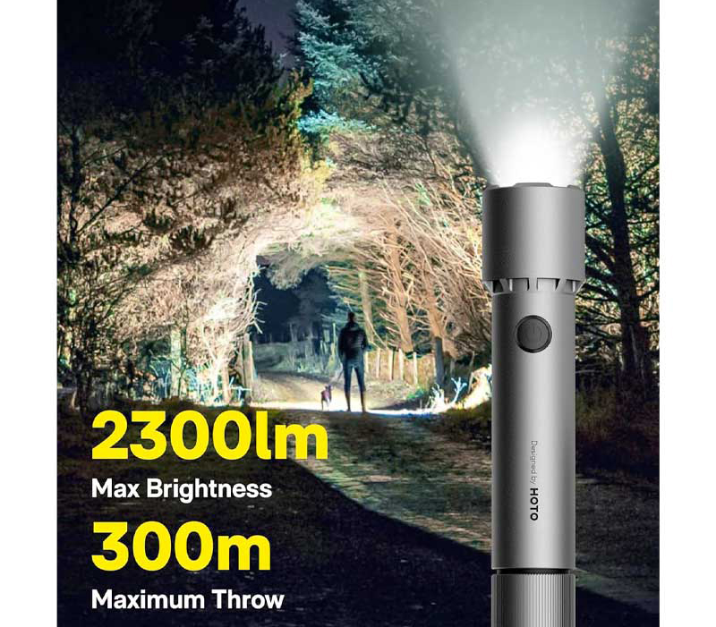 چراغ قوه شیائومی HOTO مدل QWSDT005 4 HOTO Flashlight QWSDT005 8
