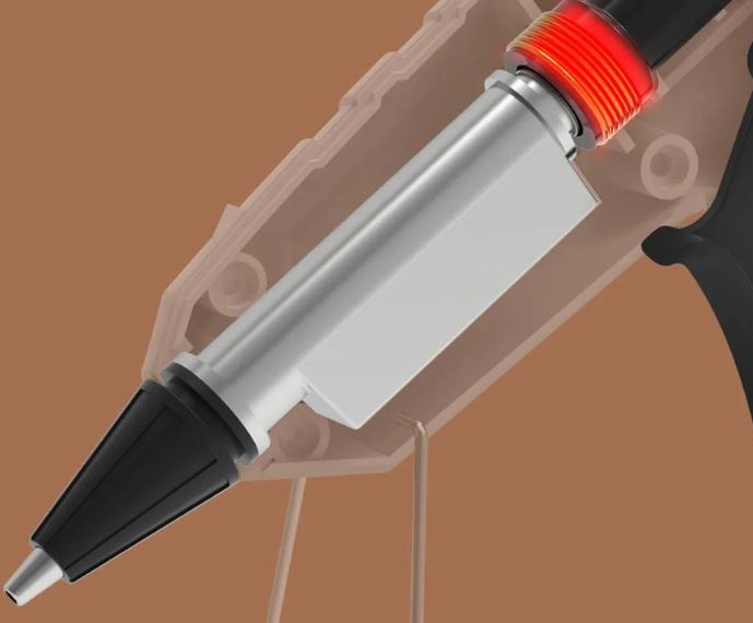 تفنگ چسب حرارتی مارس وورکر MarsWorker مدل MSGG2201-01 تفنگ چسب حرارتی مارس وورکر MarsWorker مدل MSGG2201-01