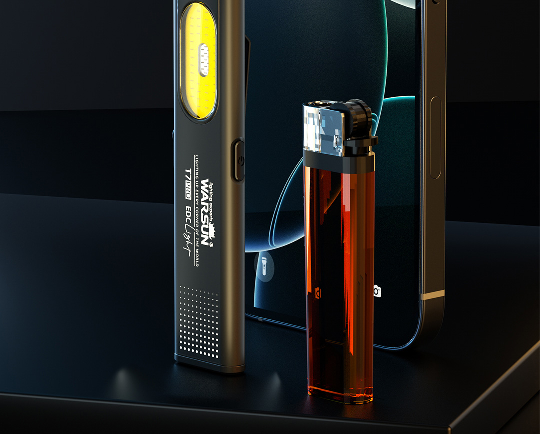 چراغ قوه تخت آلومینیومی ورسان Warsun مدل T7Pro 7 Walson T7Pro detailed 5