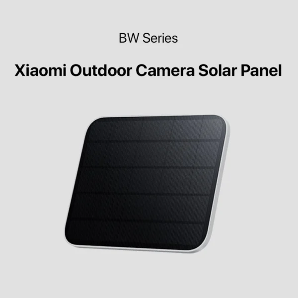 پنل خورشیدی دوربین خارجی شیائومی MI مدل MJSXJ10BY (BW SERIES) 2 Xiaomi Outdoor Camera Solar Panel BW Series 3 600x600 1