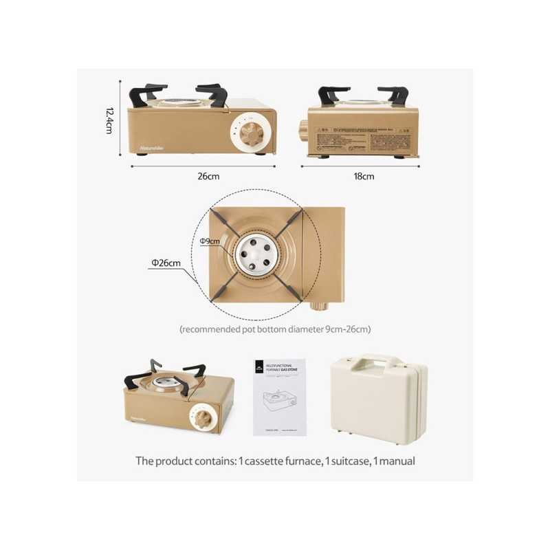 Naturehik Camping Gas Stove Model CNH22CJ008-2