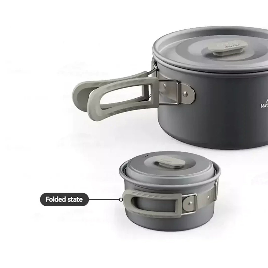 ست ظروف آلومینیومی کمپینگ نیچرهایک Naturehike مدل CNK2450CF010 ( ۳ تکه ) ست ظروف آلومینیومی کمپینگ نیچرهایک Naturehike مدل CNK2450CF010 ( ۳ تکه )