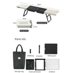 Naturehike Barbecue Stove Model CNK2300013-4