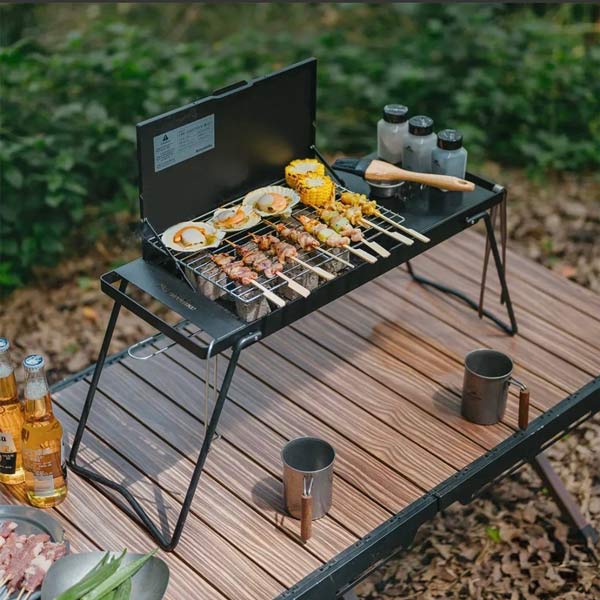 اجاق باربیکیو نیچرهایک Naturehike مدل CNK2450CF014 14 Naturehike Barbecue Stove Model CNK2450CF014 18