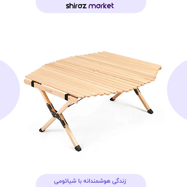 میز چوبی تاشو نیچرهایک Naturehike مدل NH21JU002