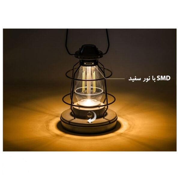 چراغ فانوسی آویز نیچرهایک Naturehike مدل NH21ZM010 چراغ فانوسی آویز نیچرهایک Naturehike مدل NH21ZM010