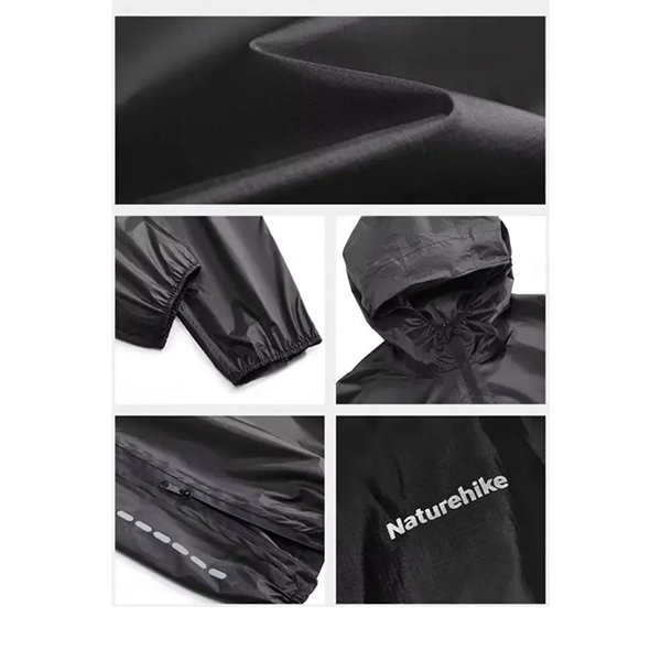 Naturehike Rain Pants and Windbreaker Model CYY2421JA013-1