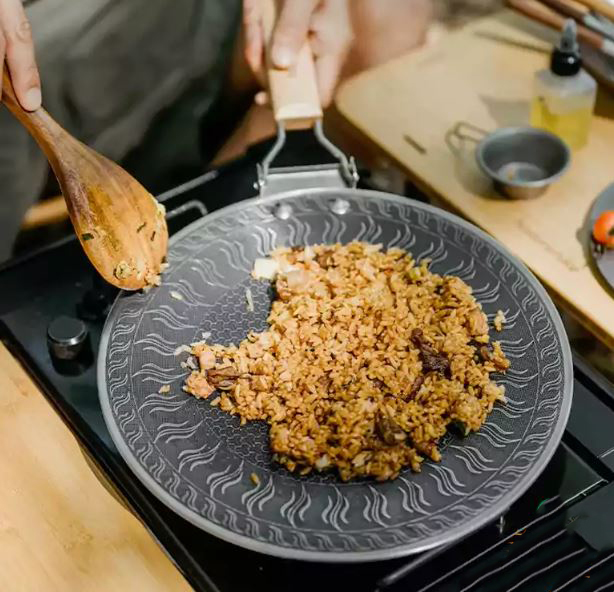 ماهیتابه استیل ضدزنگ (لویان) نیچرهایک Naturehike مدل CNK2550CF011 ماهیتابه استیل ضدزنگ (لویان) نیچرهایک Naturehike مدل CNK2550CF011