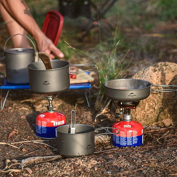 قابلمه تیتانیومی نیچرهایک Naturehike مدل NH18T202-B