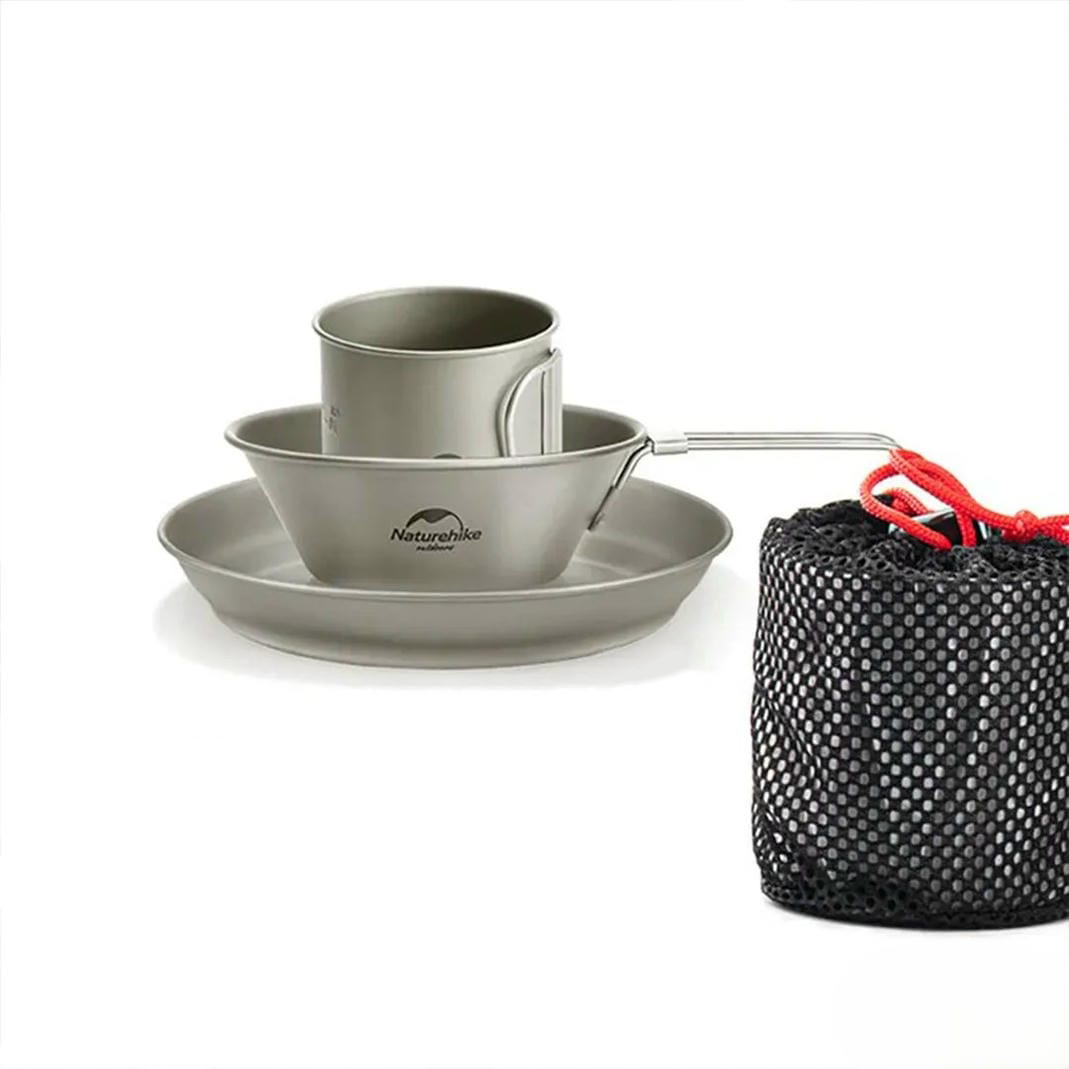 Naturehike Titanium Camping Cookware Set Model CNH22CJ044 5