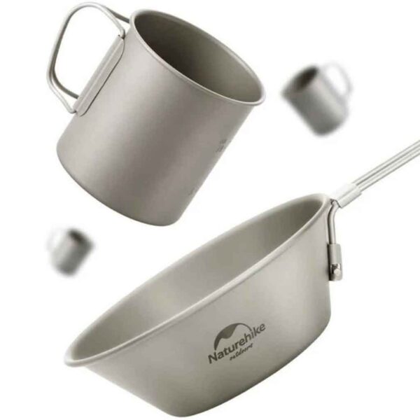 Naturehike Titanium Camping Cookware Set Model CNH22CJ044 6