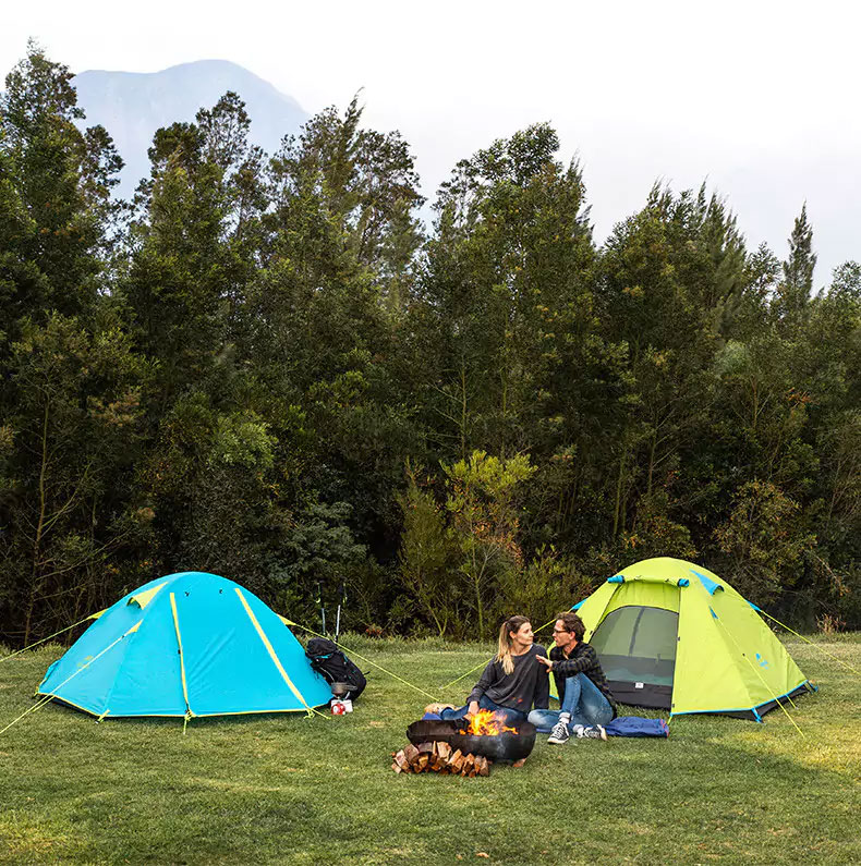 چادر کوهنوردی دو نفره (کله گاوی) نیچرهایک Naturehike مدل NH18Z022-P