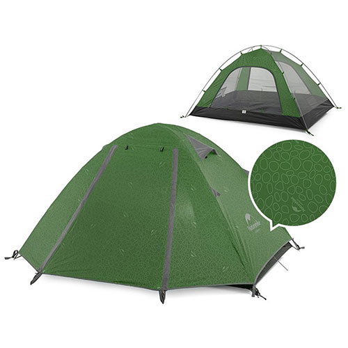 Naturehike Two-Person Hiking Tent (Cow Head) Model NH18Z022-P-3