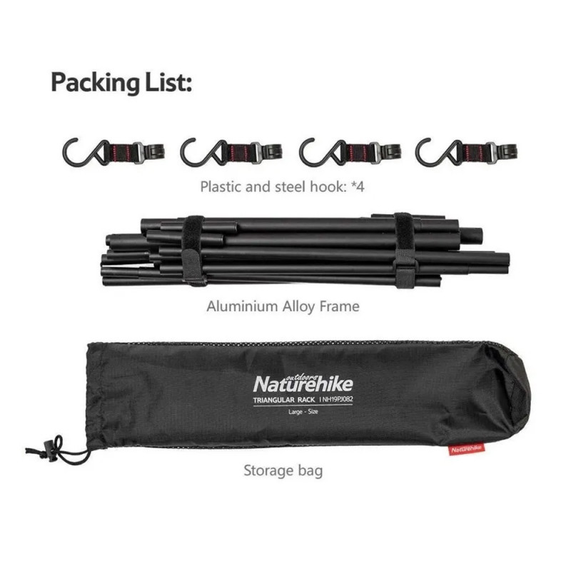 قفسه آویز نیچرهایک Naturehike مدل NH19PJ082 13 Naturehike hanging rack model NH19PJ082 5