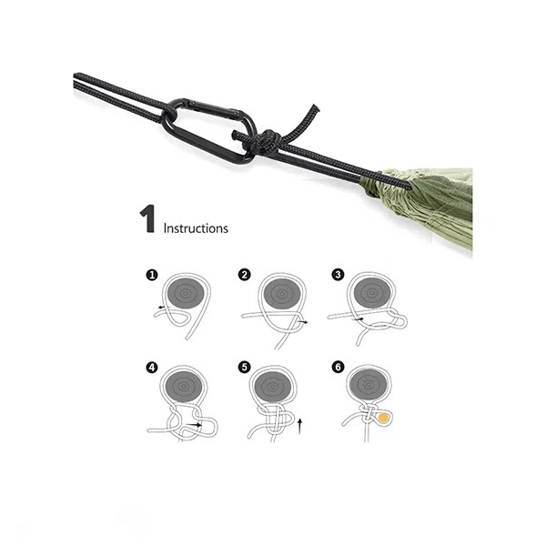 تخت آویز درختی 2نفره نیچرهایک Naturehike مدل NH21DC011 تخت آویز درختی 2نفره نیچرهایک Naturehike مدل NH21DC011