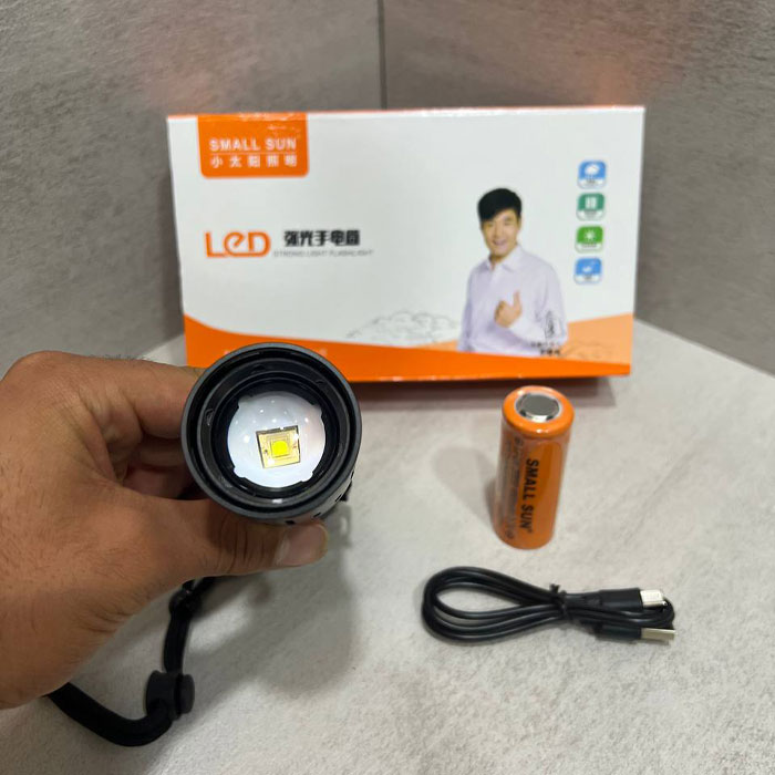 چراغ قوه اسمال سان SmallSun مدل ZY-W78 3 SmallSun Flashlight Model ZY W78 5
