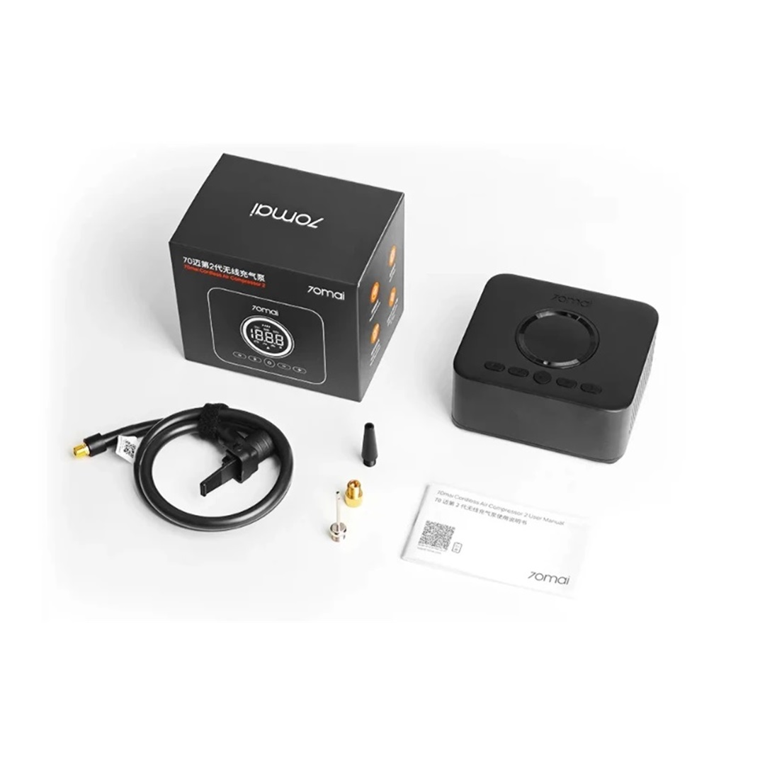 پمپ باد بی سیم خودرو شیائومی 70mai Xiaomi 70mai Cordless Air Compressor 2 TP07